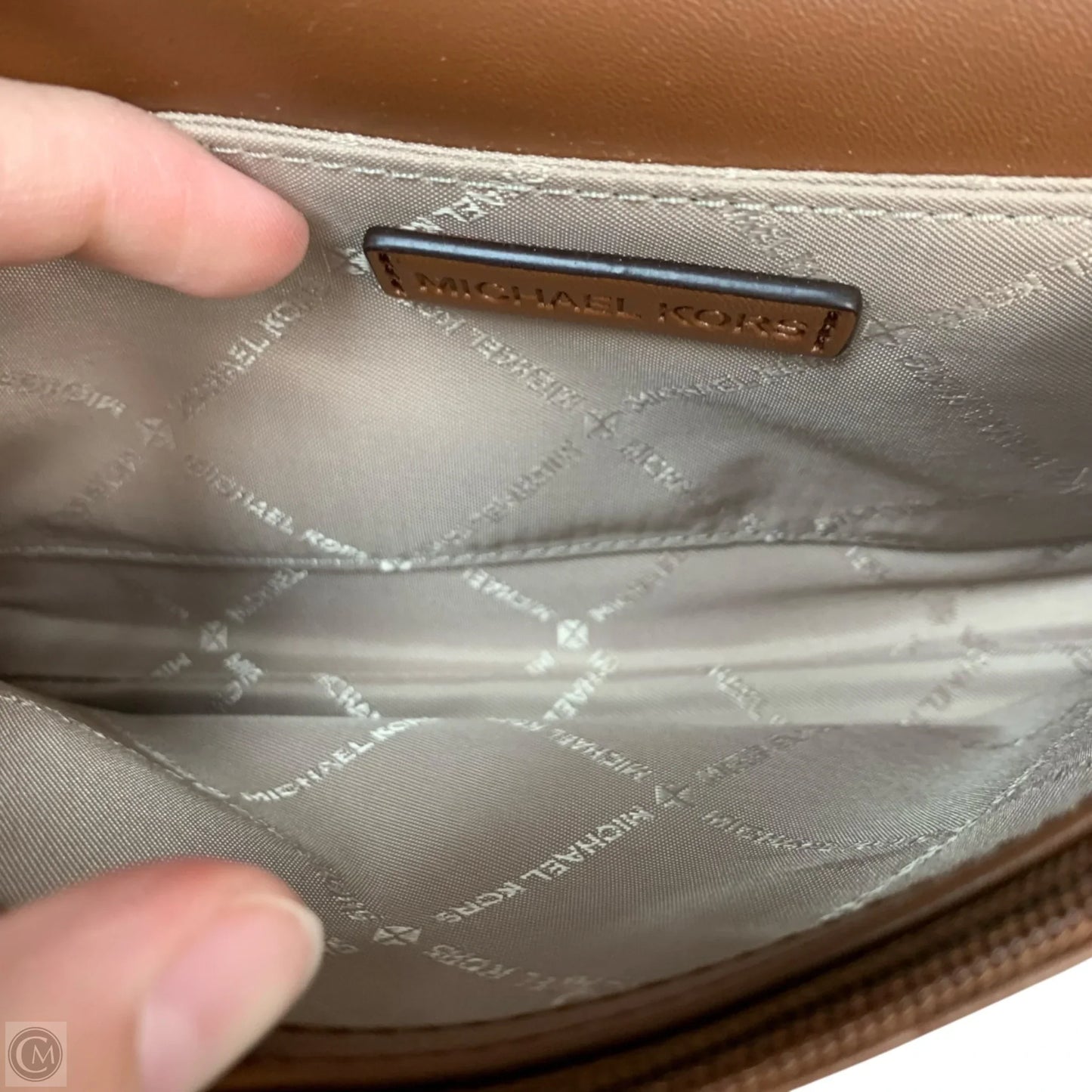 Crossbody Designer By Michael Kors, Size: Medium