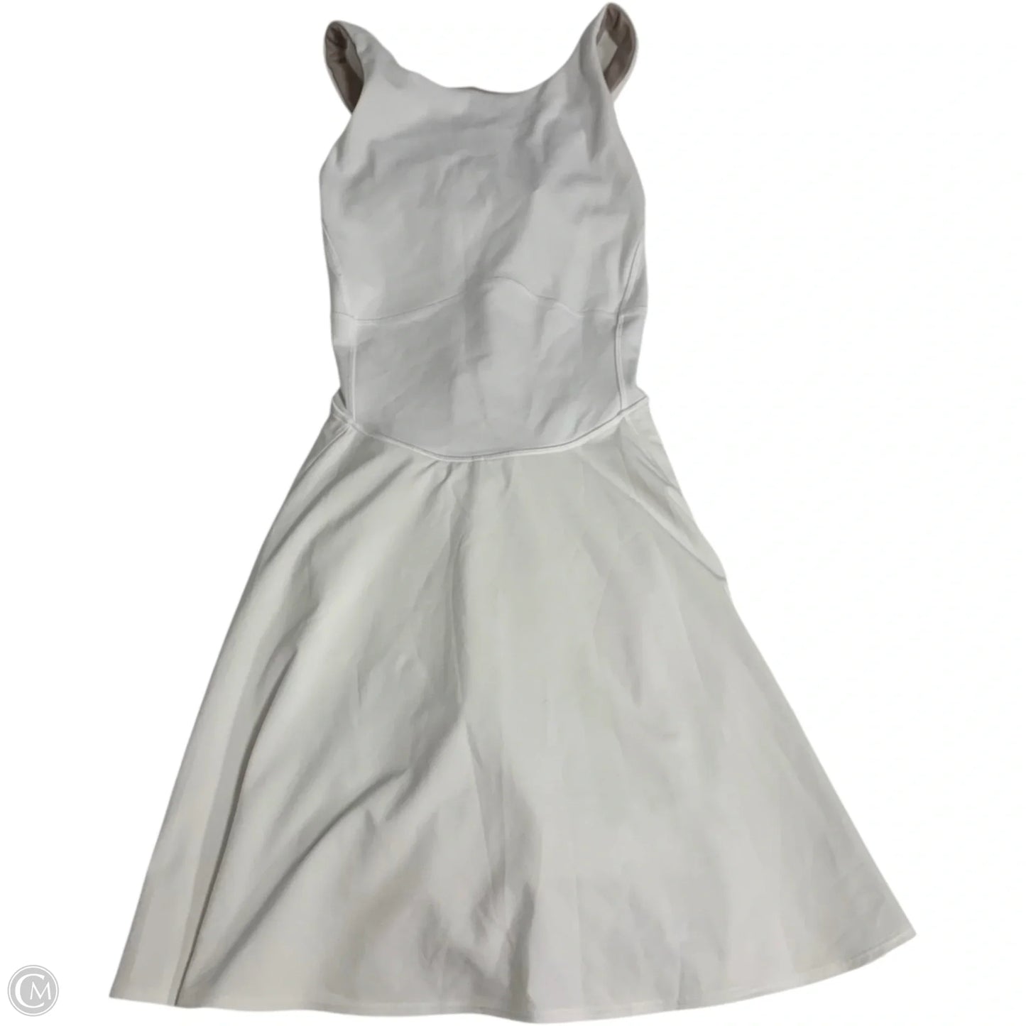Athletic Dress By Lululemon In White, Size: S