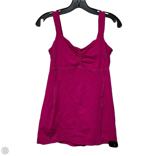 Athletic Tank Top By Lululemon In Pink, Size: M