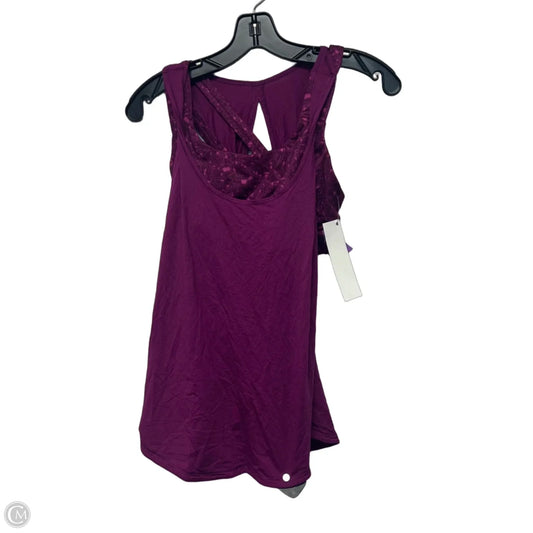 Athletic Tank Top By Lululemon In Purple, Size: M