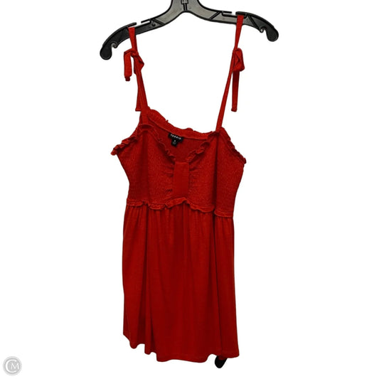 Top Sleeveless By Torrid In Red, Size: L