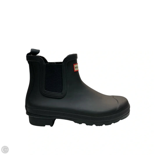 Boots Designer By Hunter In Black, Size: 7