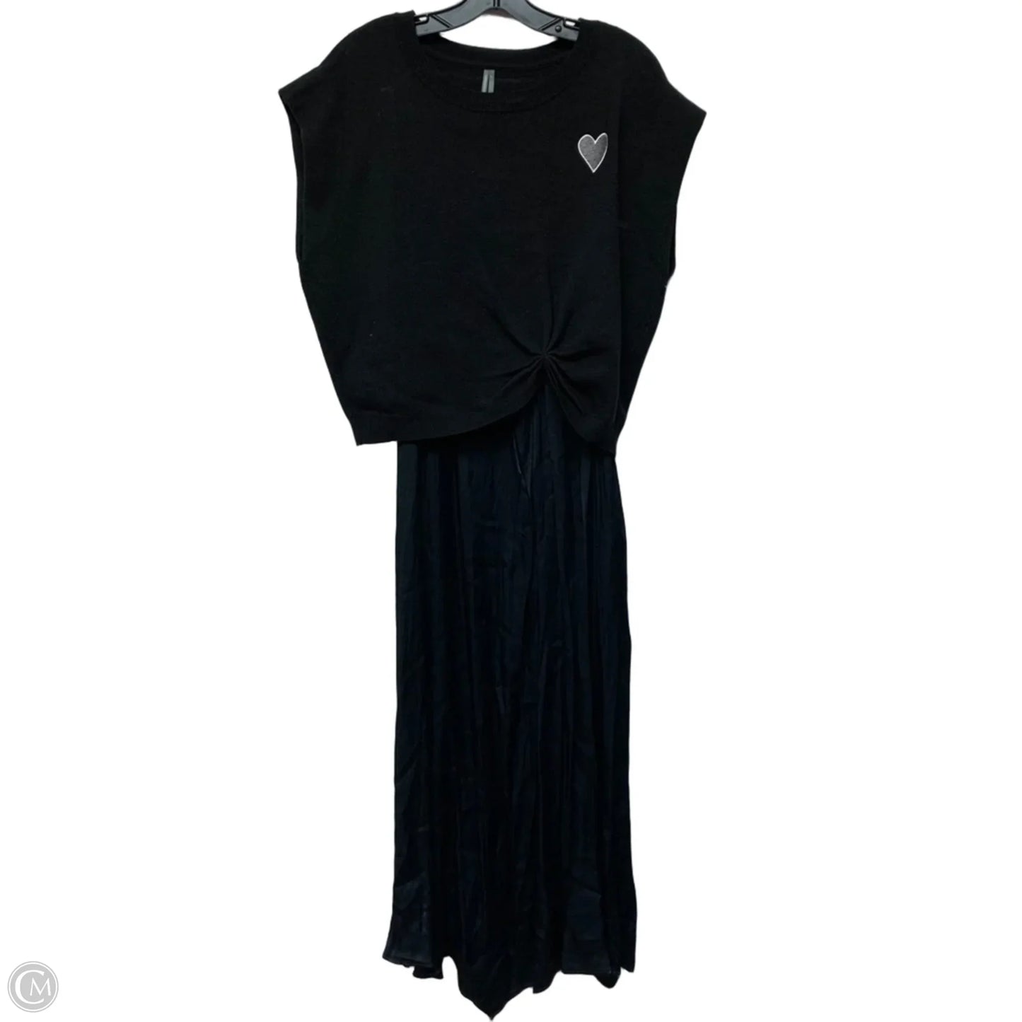 Dress Casual Maxi By Anthropologie In Black, Size: L