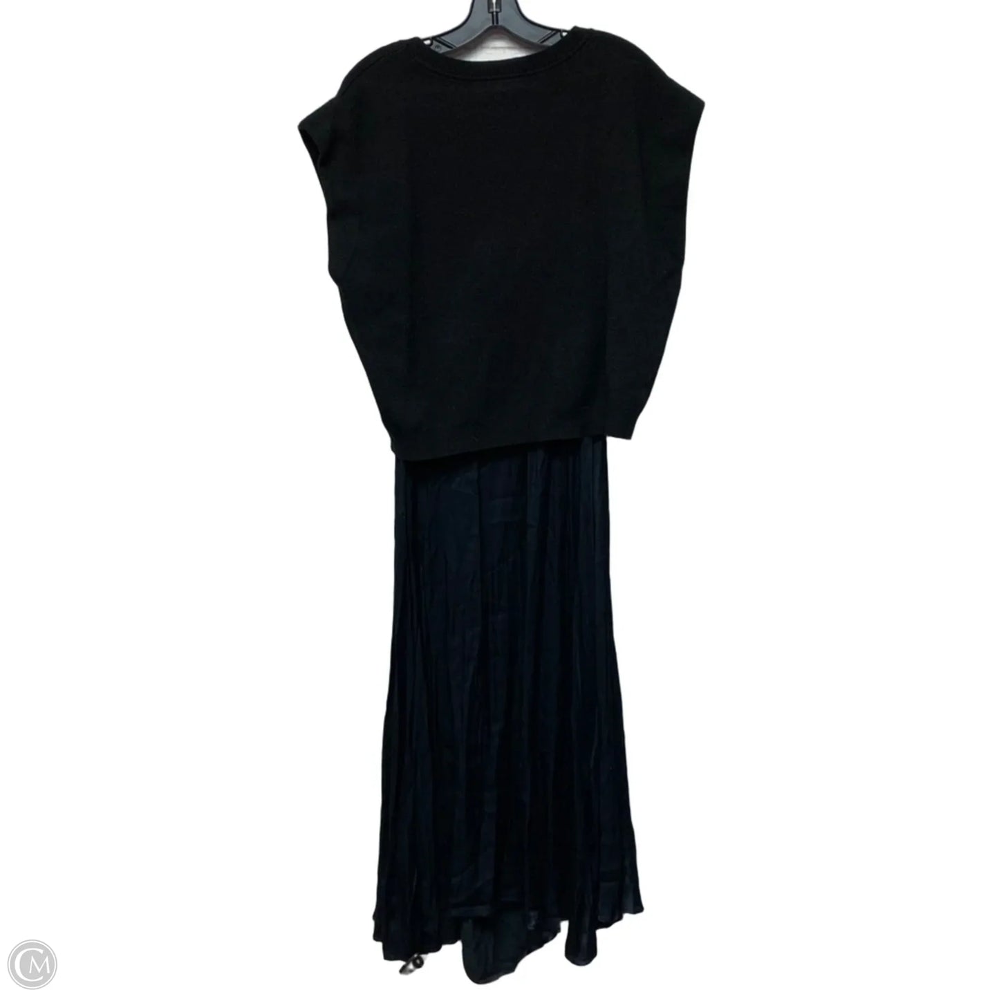 Dress Casual Maxi By Anthropologie In Black, Size: L