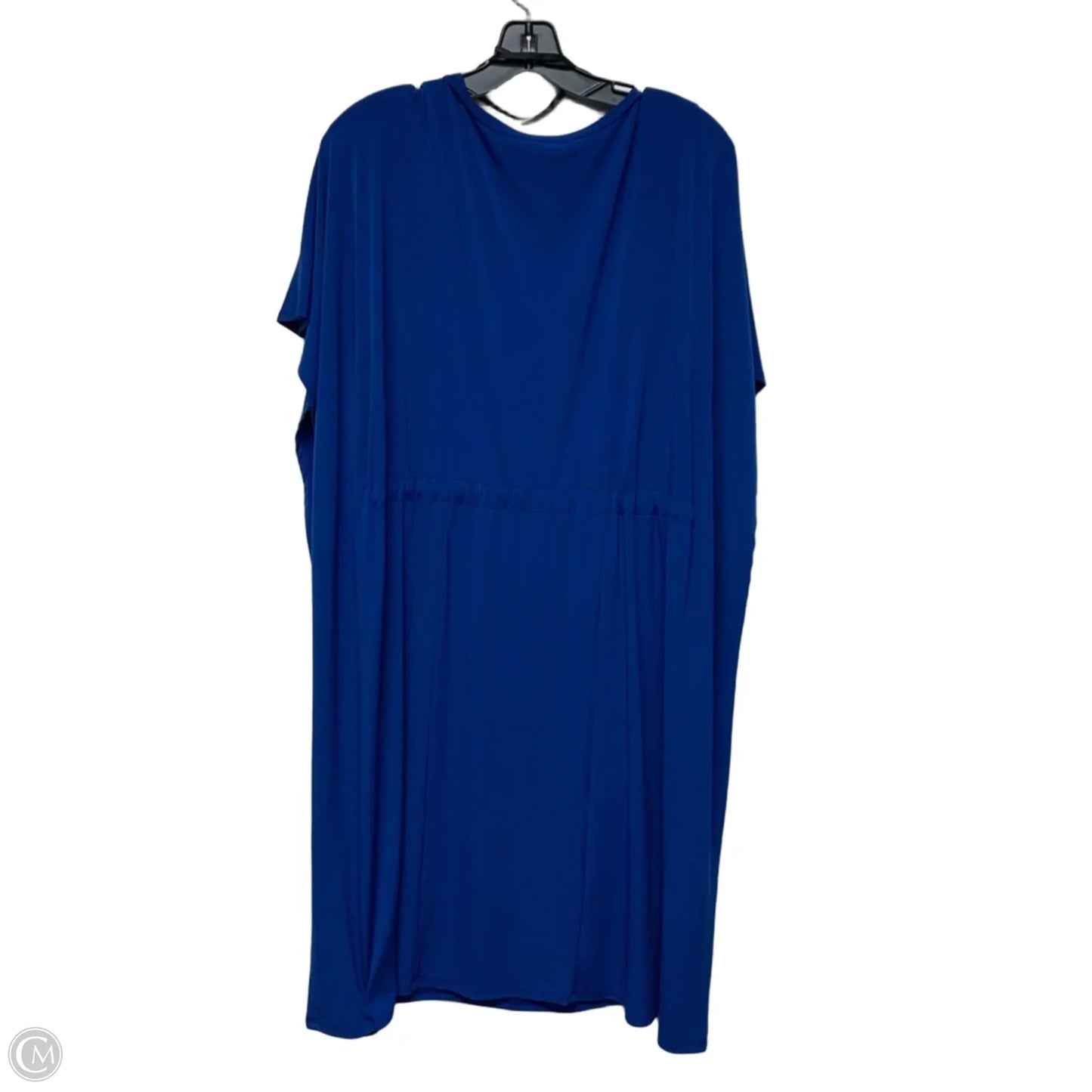 Dress Casual Short By Calvin Klein In Blue, Size: L