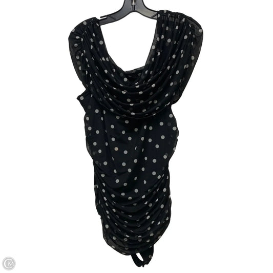 Bodysuit By Abercrombie And Fitch In Polkadot Pattern, Size: Xl