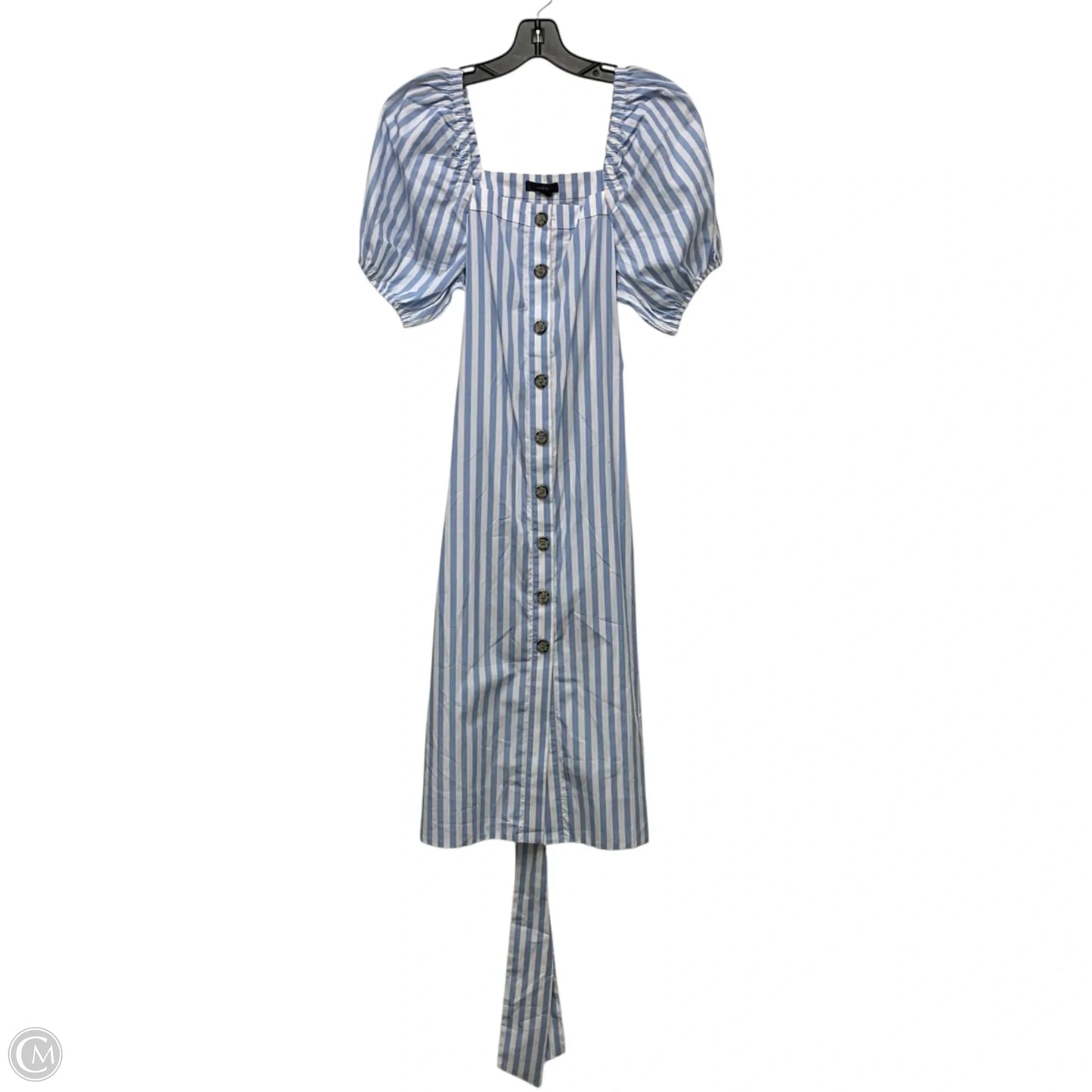 Dress Casual Midi By J. Crew In Striped Pattern, Size: Xs