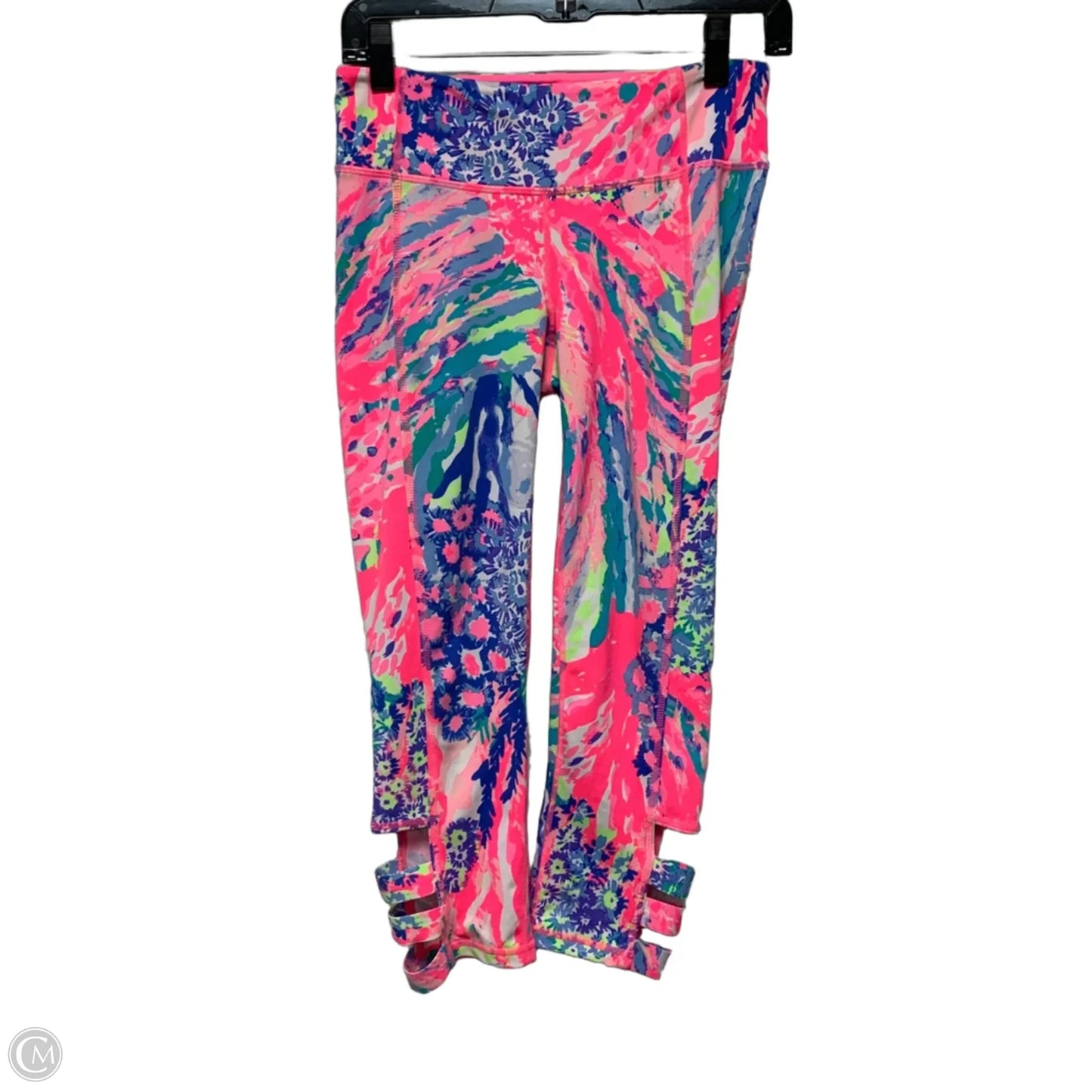 Pants Designer By Lilly Pulitzer In Blue & Pink, Size: S
