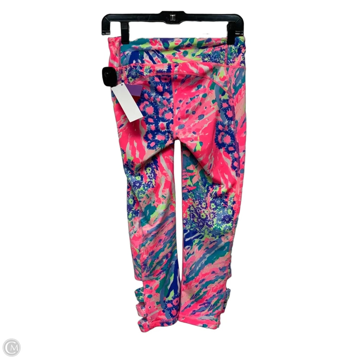 Pants Designer By Lilly Pulitzer In Blue & Pink, Size: S