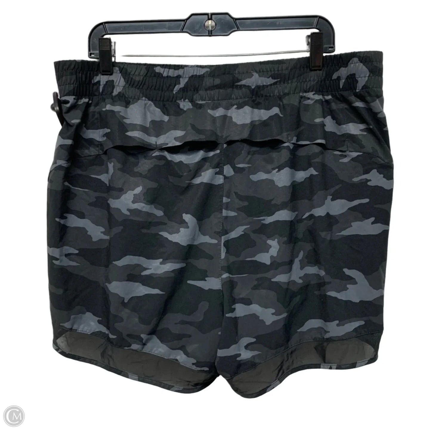 Athletic Shorts By Athleta In Camouflage Print, Size: 1x