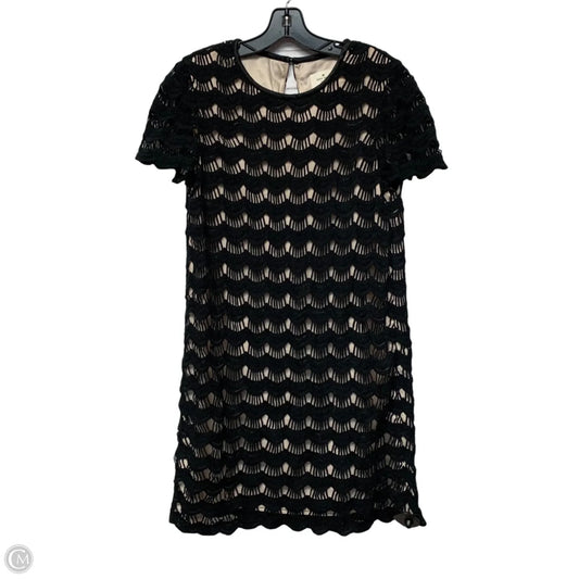Dress Designer By Kate Spade In Black & Cream, Size: M