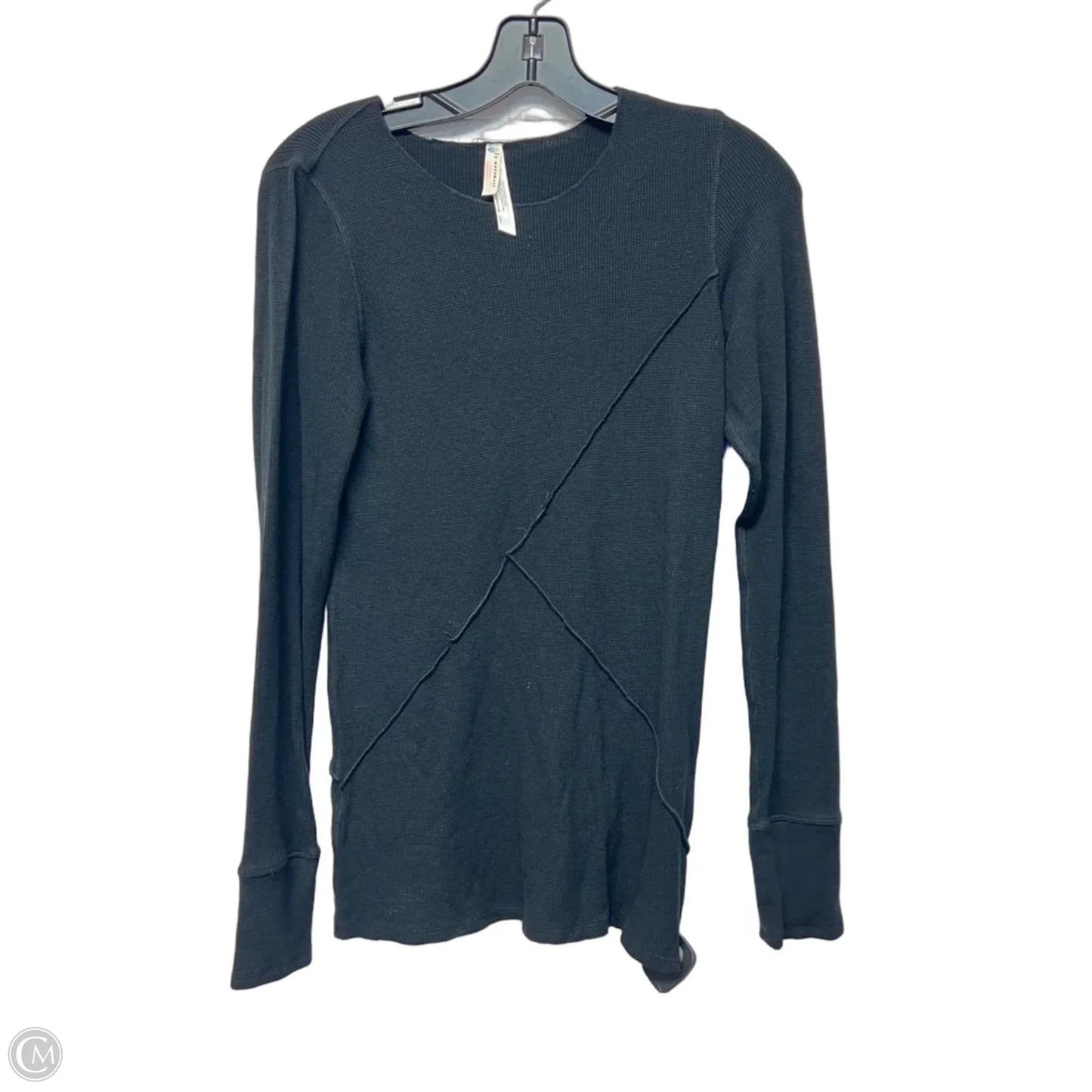 Top Long Sleeve By Free People In Black, Size: L