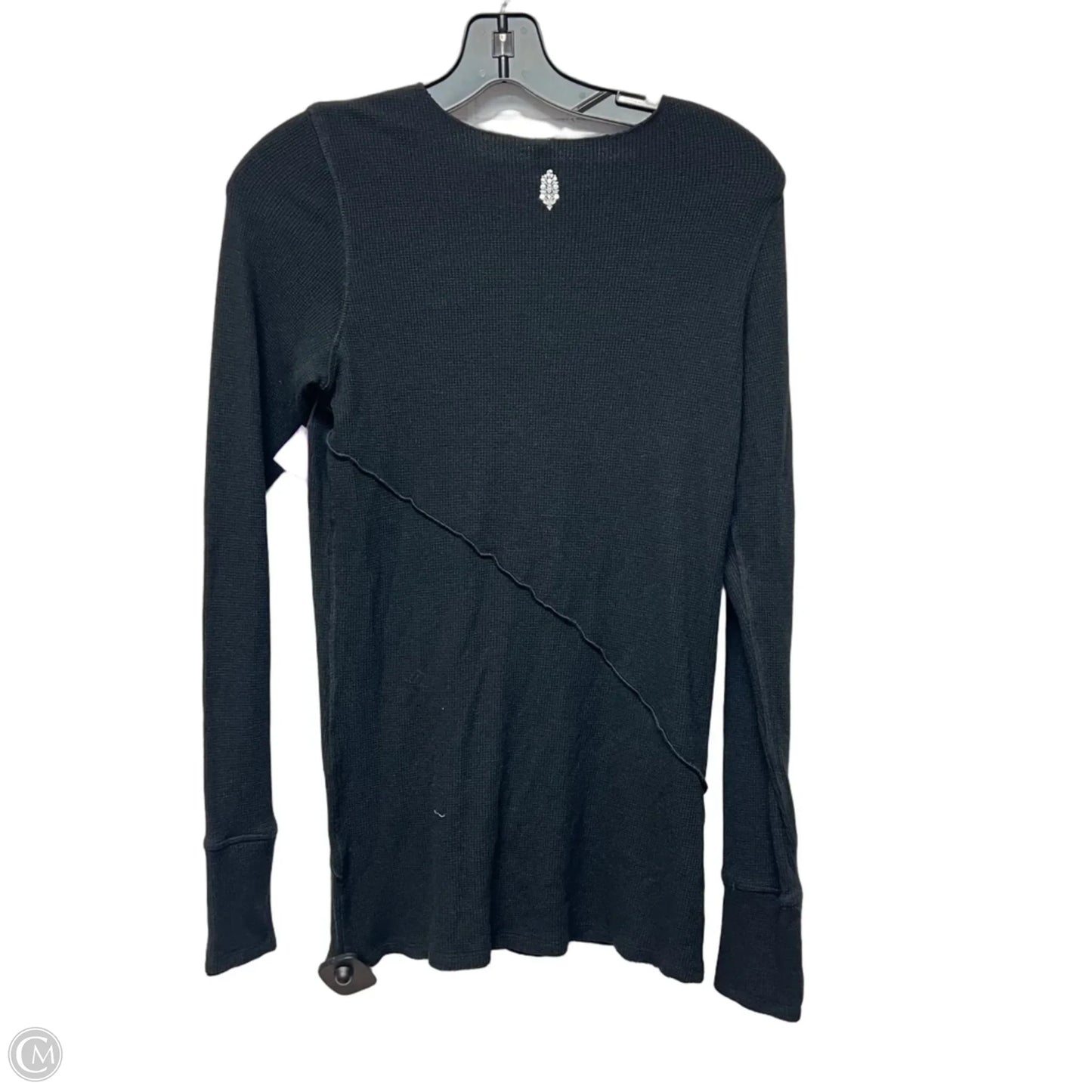 Top Long Sleeve By Free People In Black, Size: L