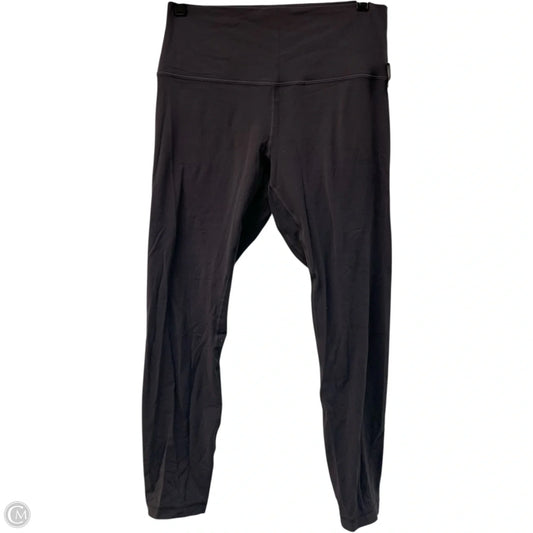 Athletic Leggings By Lululemon In Purple, Size: M