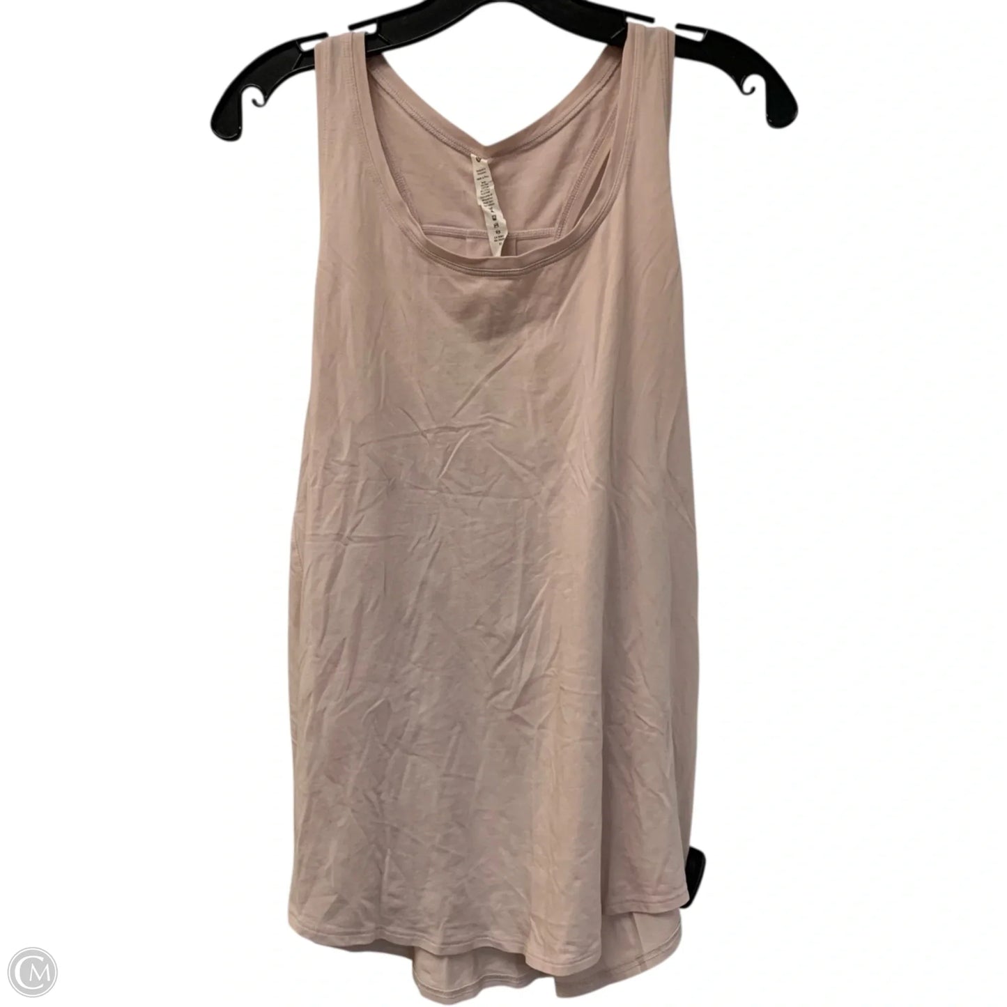 Athletic Tank Top By Lululemon In Pink, Size: L