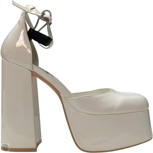 Shoes Heels Platform By Lulus In White, Size: 8
