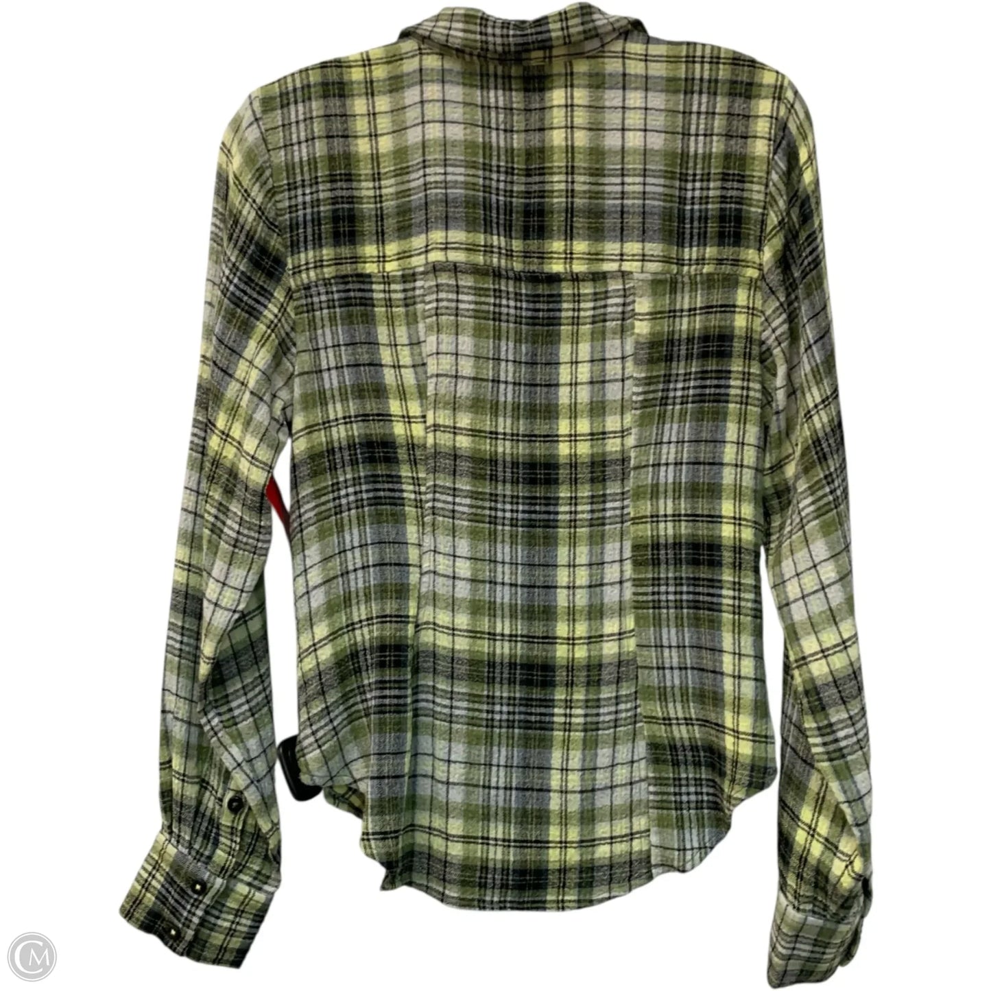 Top Long Sleeve By Pilcro In Green, Size: Xs