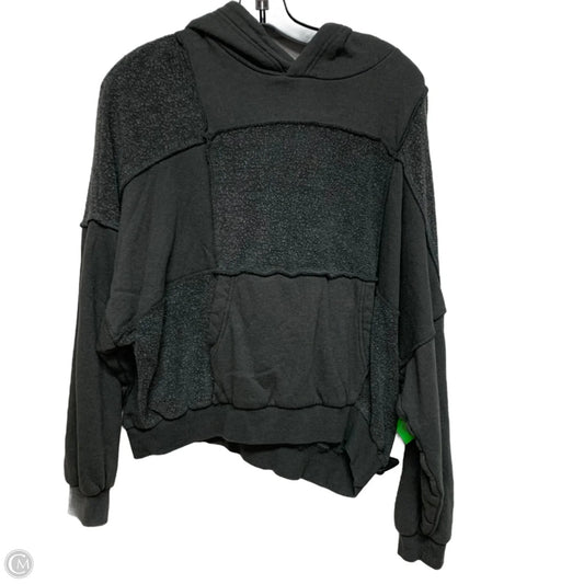 Sweatshirt Hoodie By Aerie In Grey, Size: S