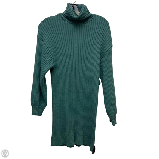 Dress Sweater By Pink Lily In Teal, Size: S