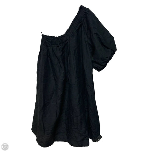 Top Short Sleeve By Anthropologie In Black, Size: Sp