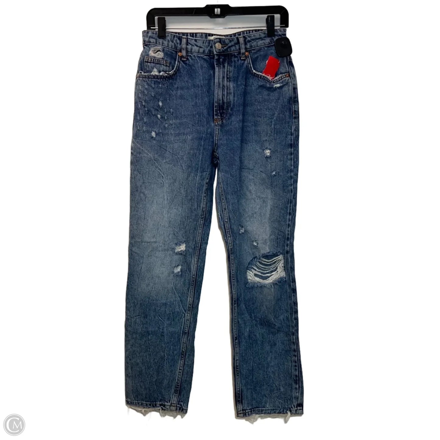 Jeans Straight By We The Free In Blue Denim, Size: 4