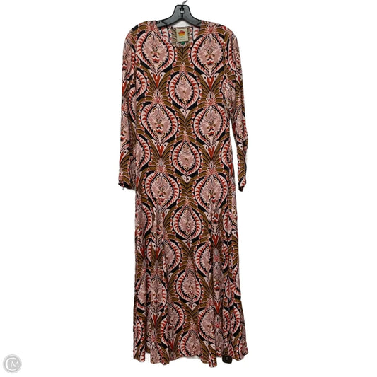 Dress Designer By Farm Rio In Pink & Red, Size: S