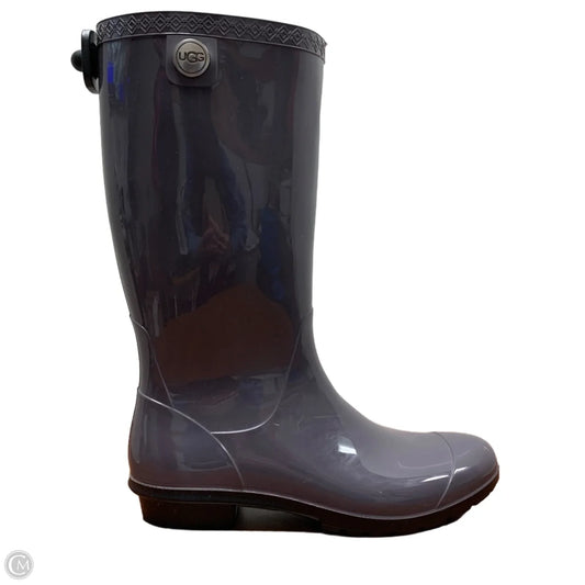 Boots Designer By Ugg In Purple, Size: 10