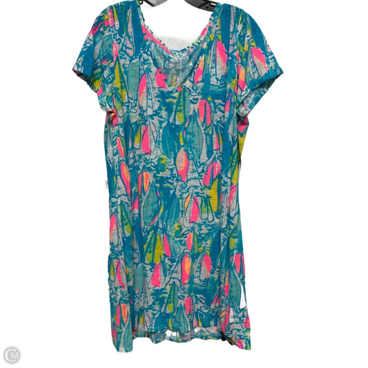 Dress Designer By Lilly Pulitzer In Blue, Size: Xl
