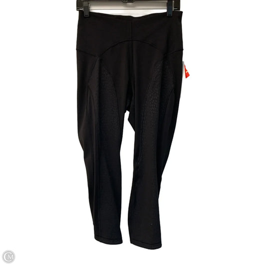 Athletic Capris By Lululemon In Black, Size: M