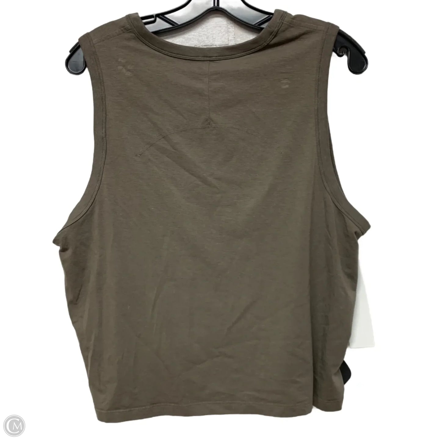 Athletic Tank Top By Lululemon In Brown, Size: L