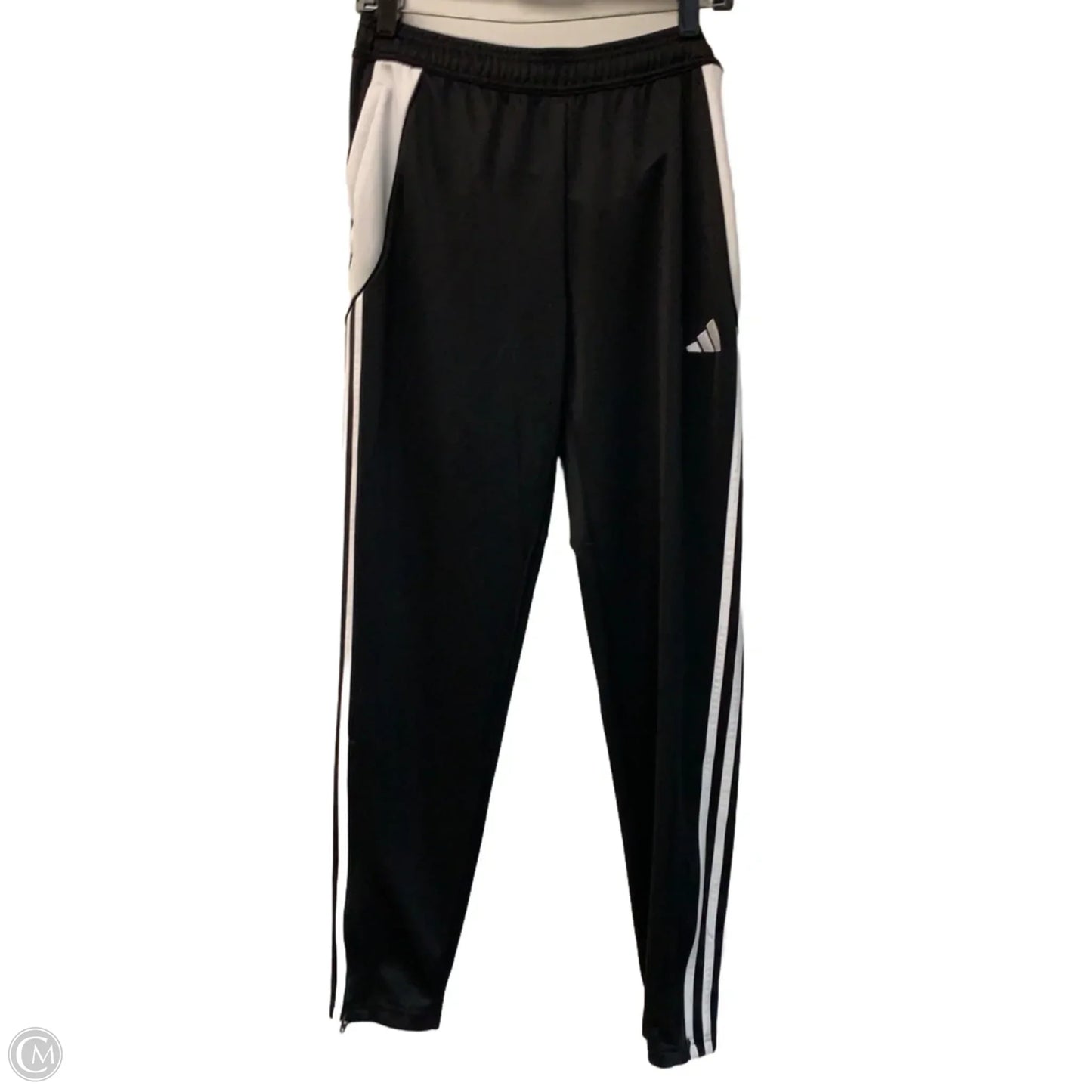 Athletic Pants By Adidas In Black, Size: M