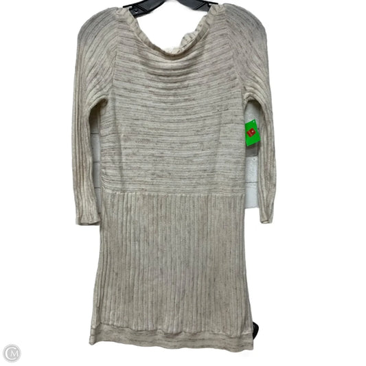Dress Sweater By Moth In Cream, Size: Xs