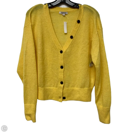 Cardigan By Madewell In Yellow, Size: L