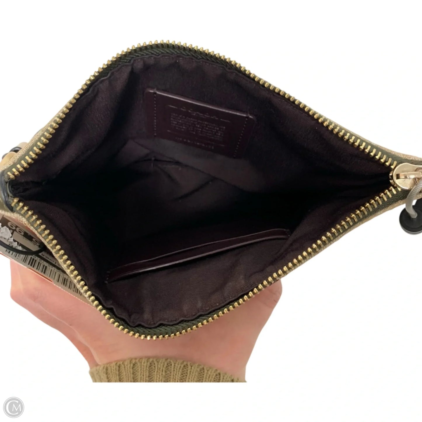 Wristlet Designer By Coach, Size: Large