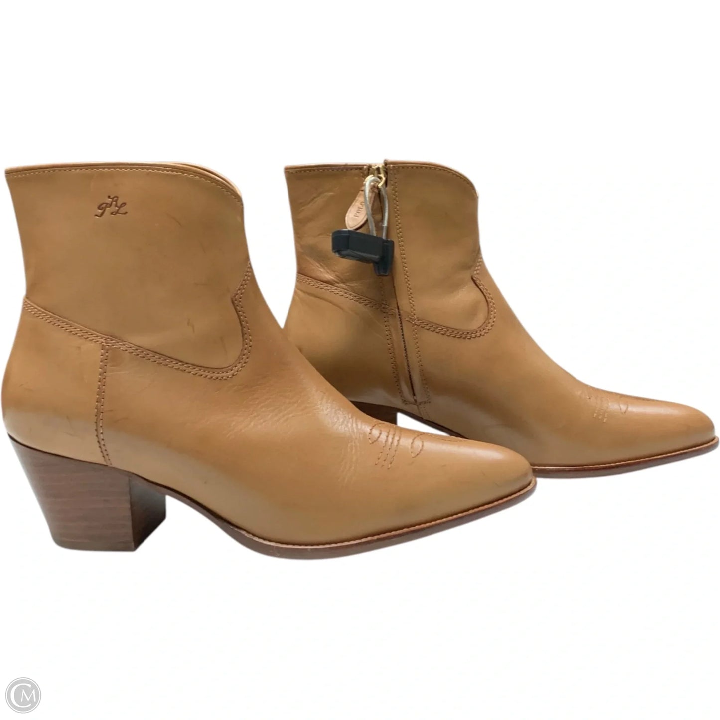 Boots Western By Ralph Lauren In Tan, Size: 8