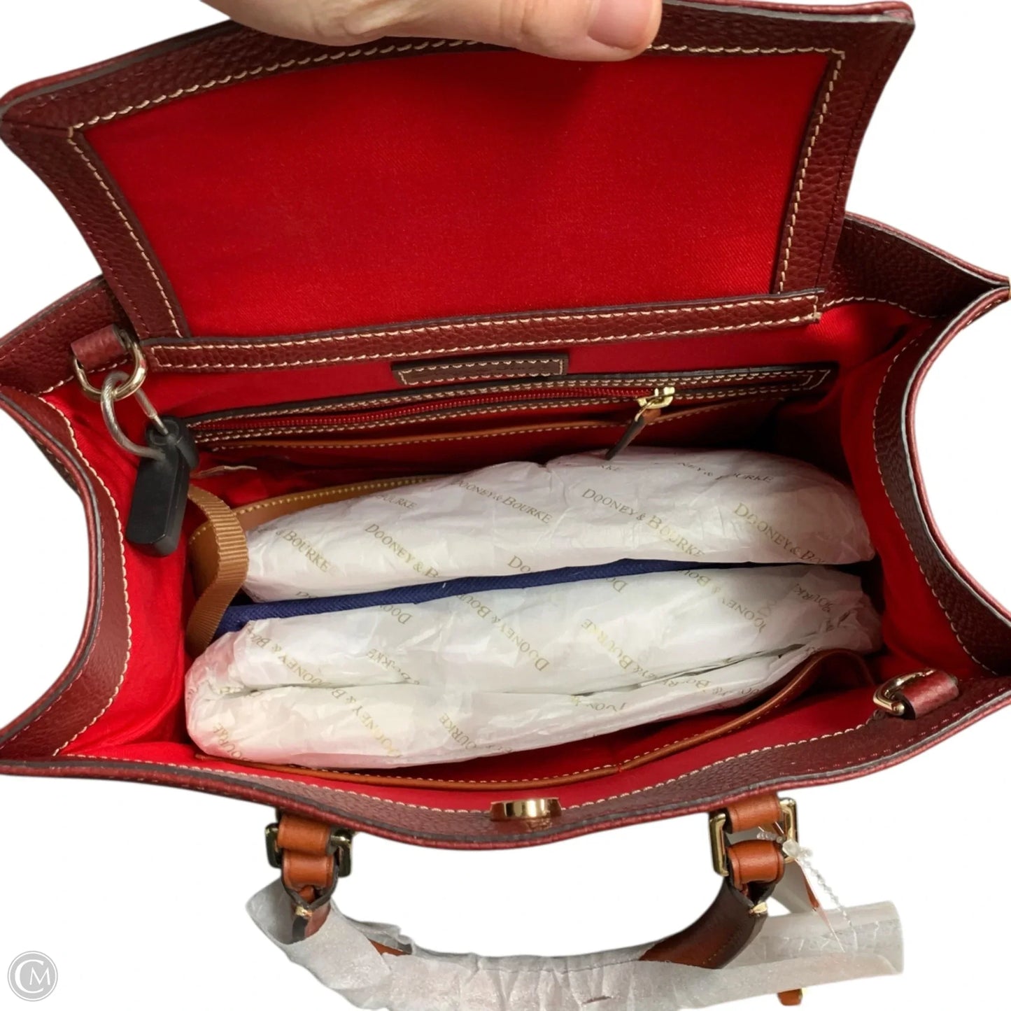 Handbag Designer By Dooney And Bourke, Size: Large