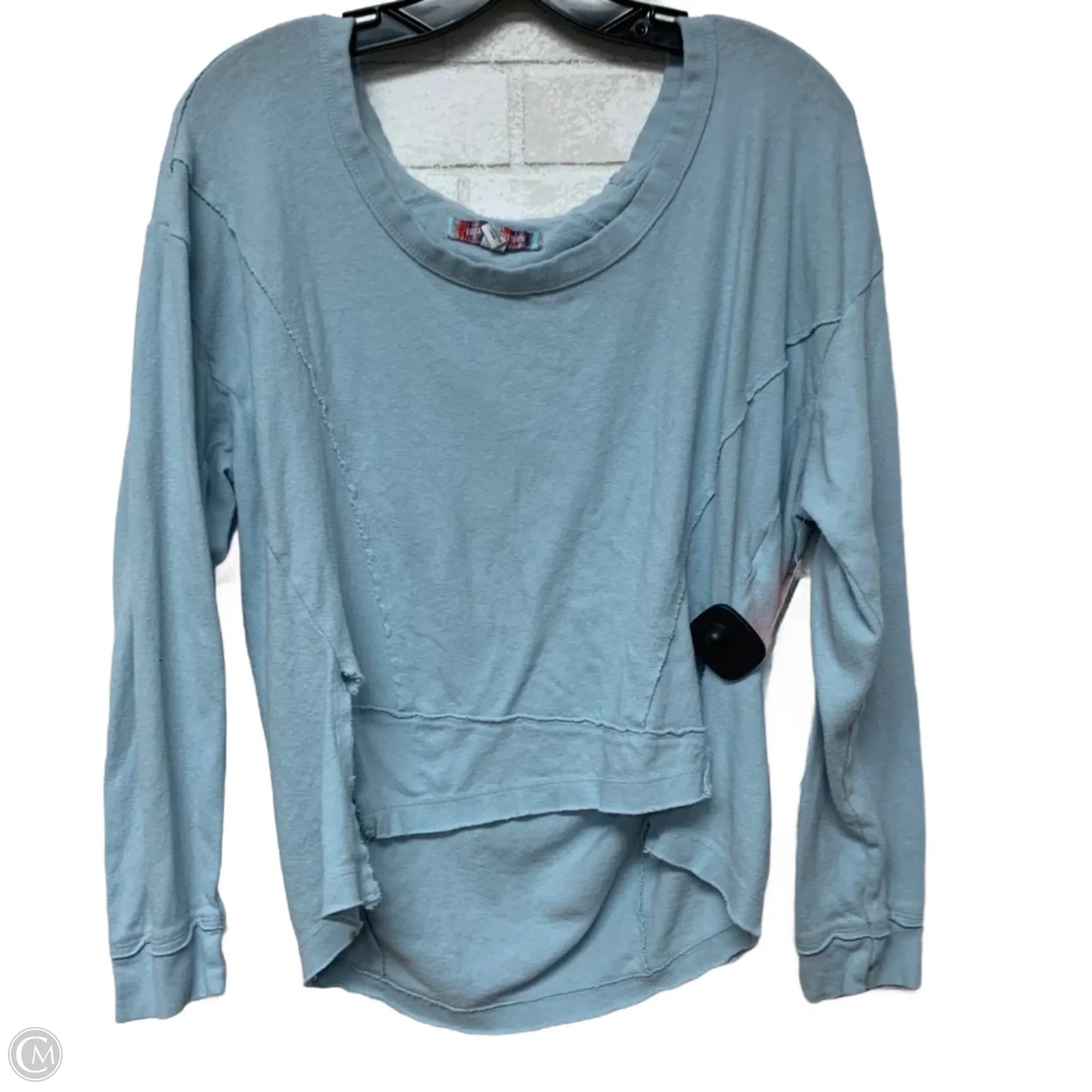Top Long Sleeve By Urban Outfitters In Blue, Size: S