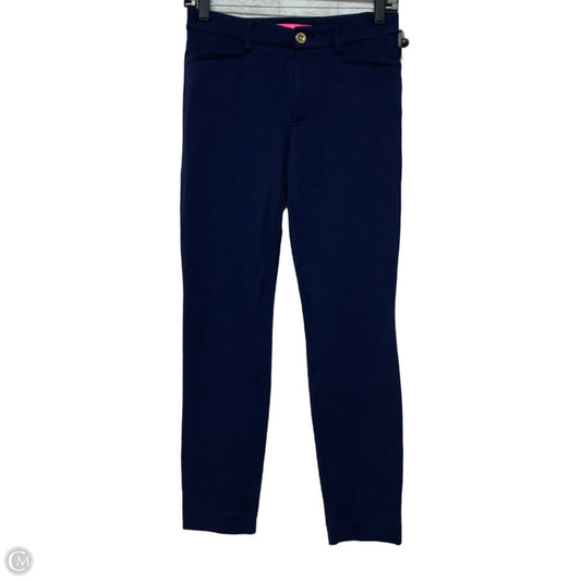 Pants Designer By Lilly Pulitzer In Navy, Size: 2