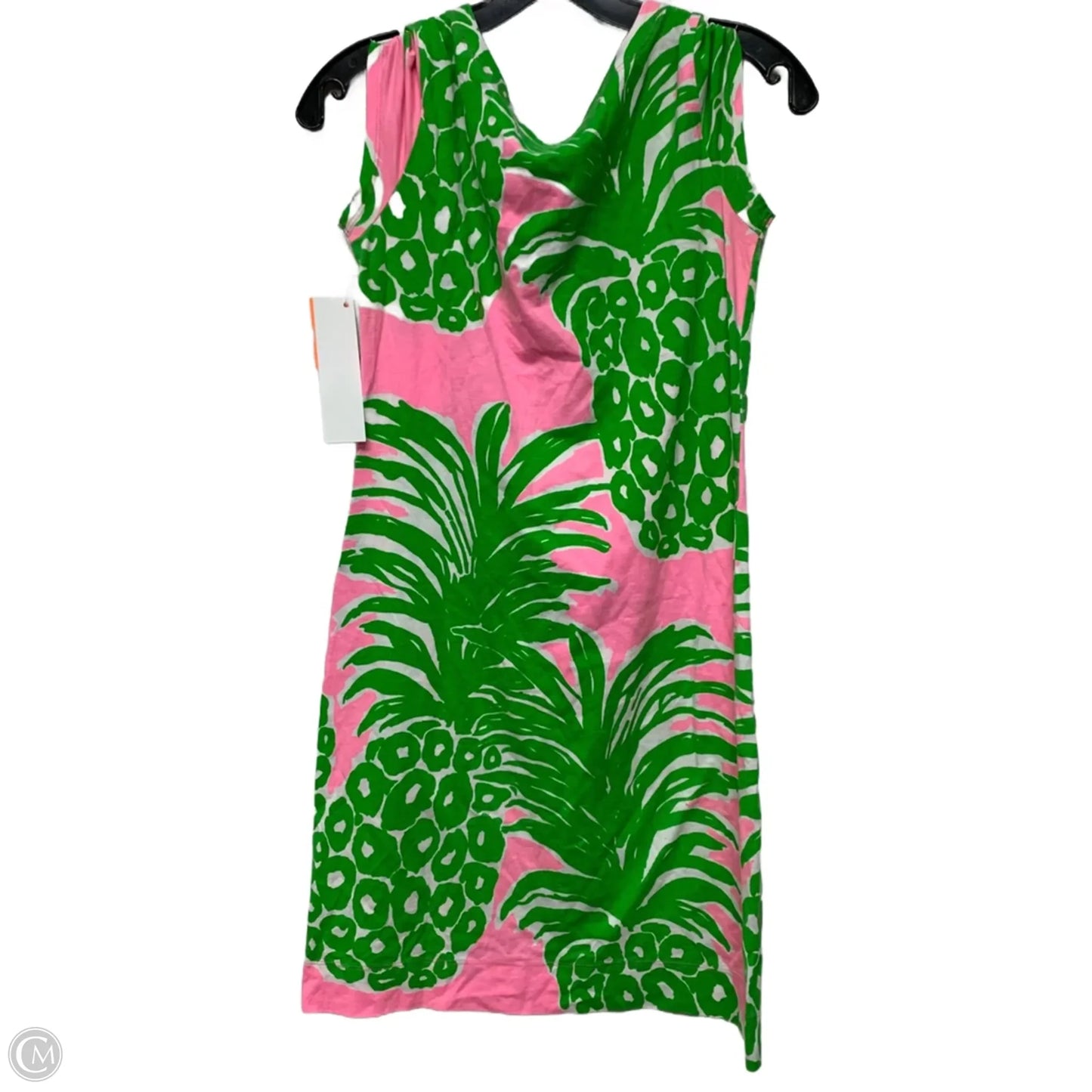 Dress Designer By Lilly Pulitzer In Green & Pink, Size: Xs