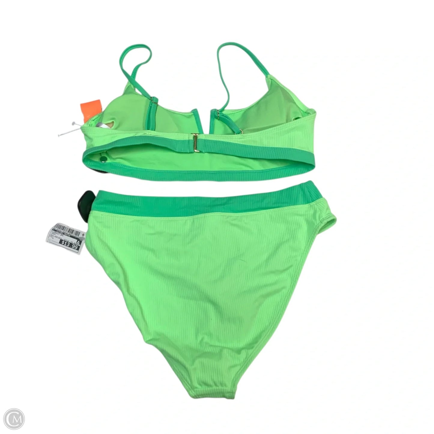 Swimsuit 2pc By salt&cove In Green, Size: L
