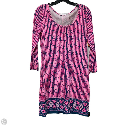 Dress Designer By Lilly Pulitzer In Blue & Pink, Size: S