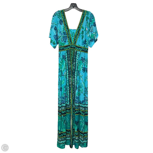 Dress Designer By Lilly Pulitzer In Blue & Green, Size: S