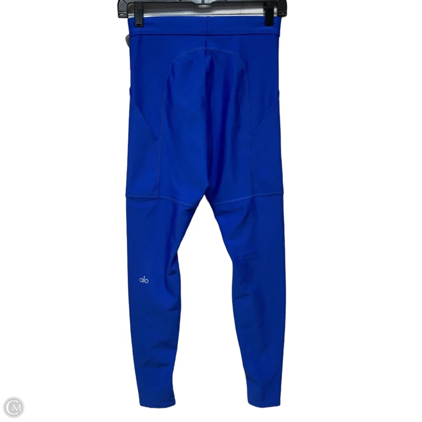 Athletic Leggings By Alo In Blue, Size: S