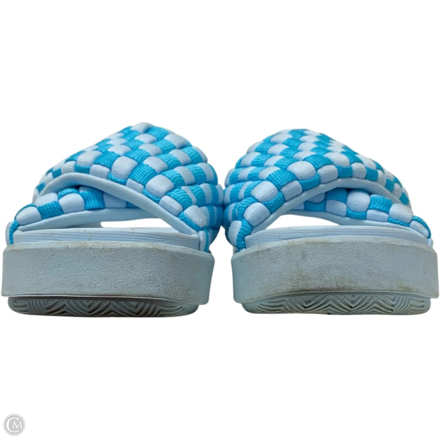 Sandals Luxury Designer By Jordan In Blue, Size: 5