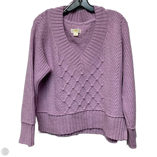 Sweater By Maeve In Purple, Size: S