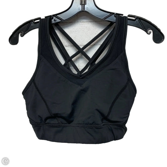 Athletic Bra By Lululemon In Black, Size: M