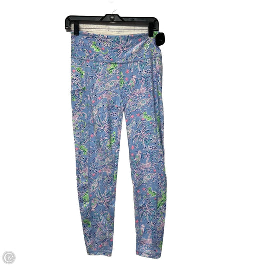 Pants Designer By Lilly Pulitzer In Blue & Purple, Size: M