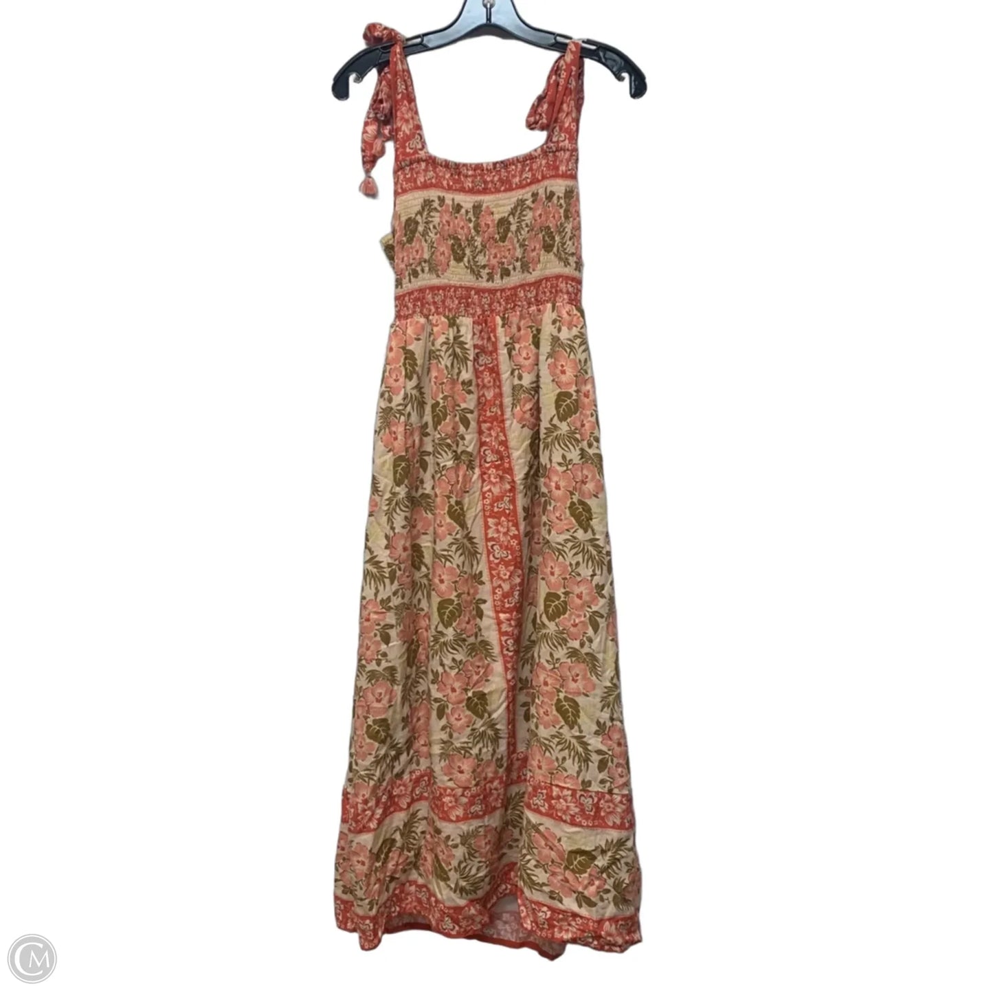 Dress Designer By Spartina In Green & Pink, Size: Xs