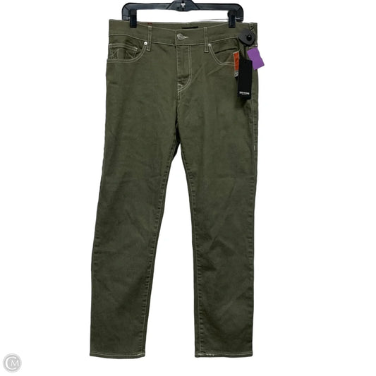 Jeans Straight By True Religion In Green, Size: 14