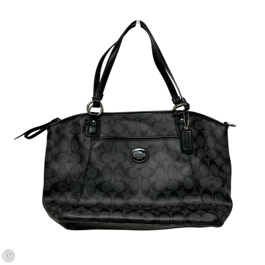 Tote Designer By Coach, Size: Medium